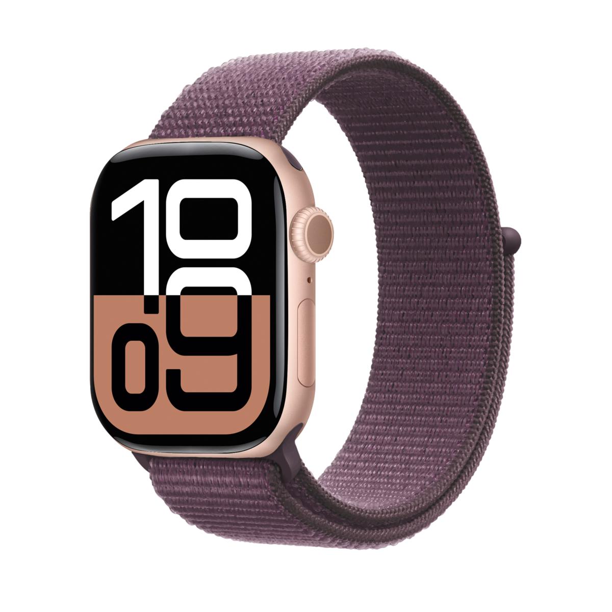 Apple Watch Series 10 GPS 46mm Sport Loop Bundle | HSN