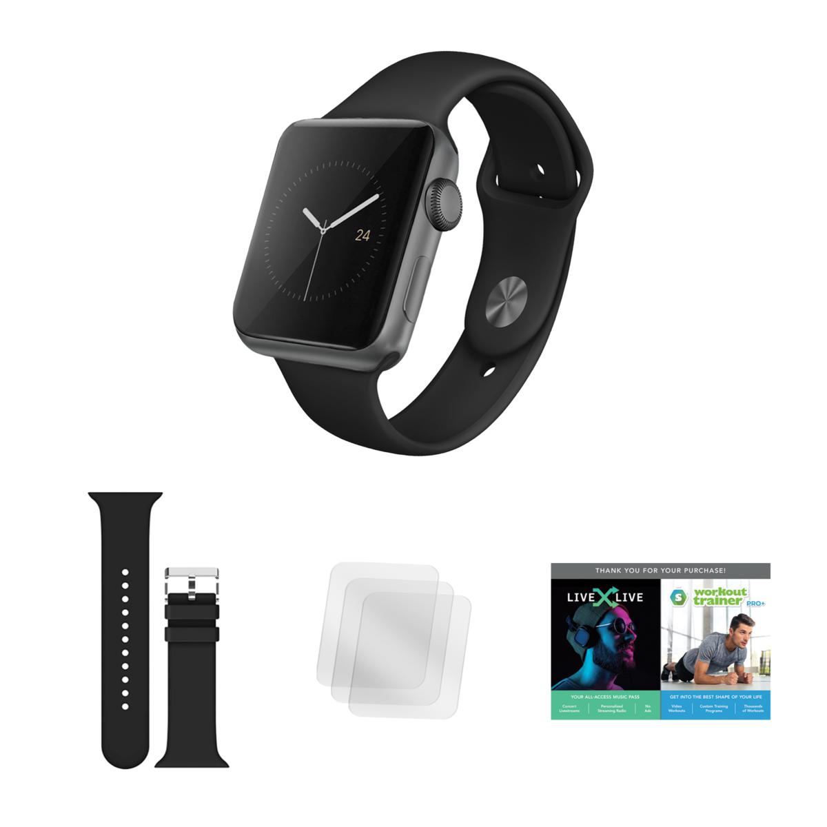 Apple Watch, Series 3 42mm GPS Bundle