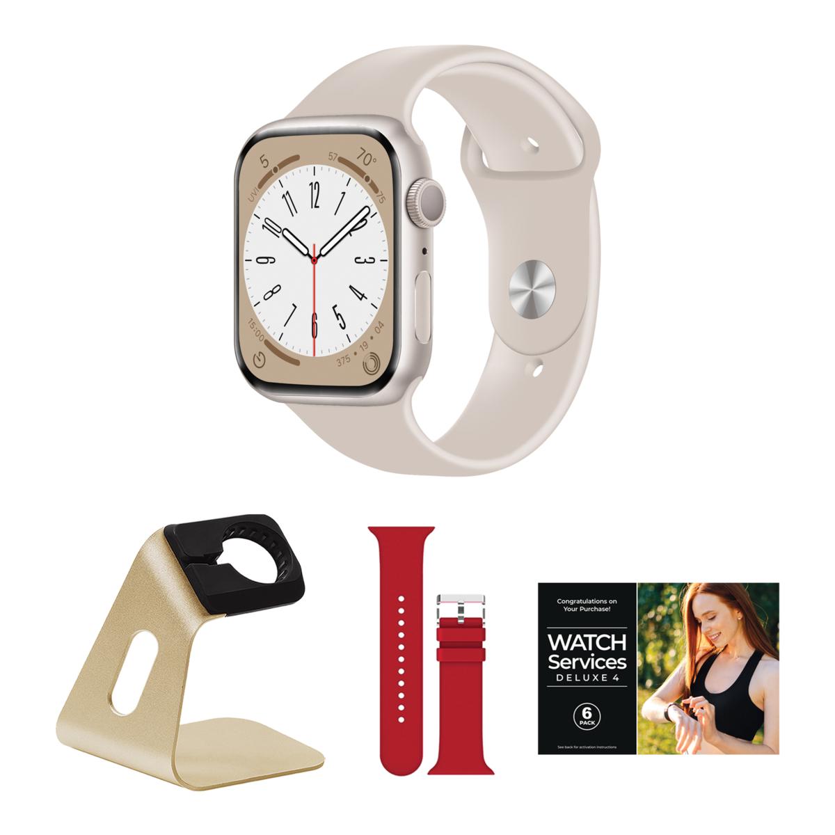 Apple Watch Series 8 GPS 41mm S/M Bundle | HSN