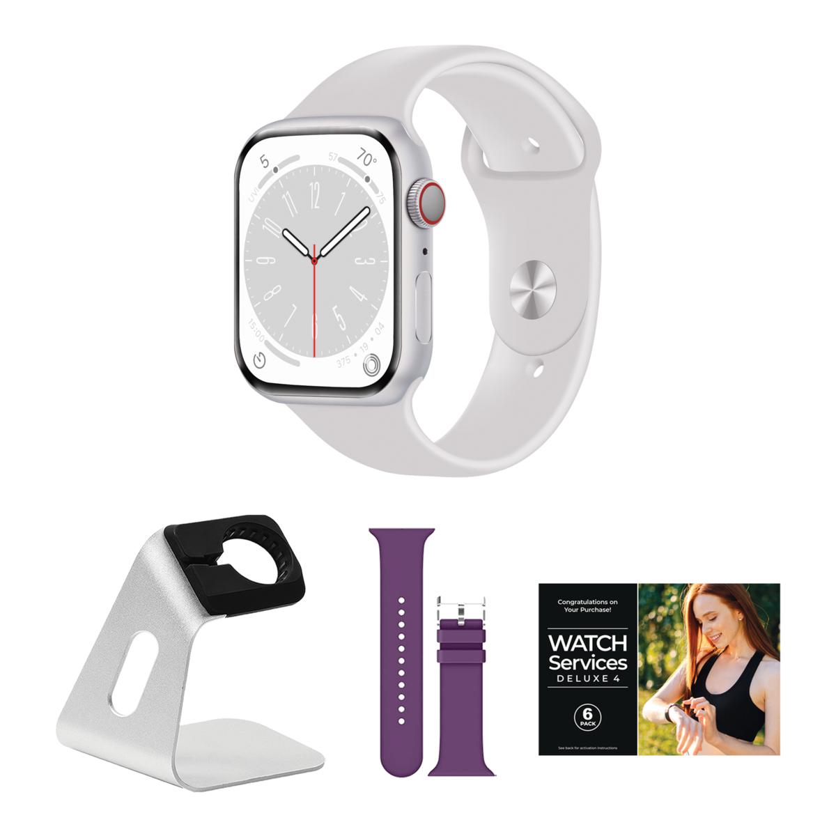 Apple Watch Series 8 GPS + Cellular Bundle | HSN