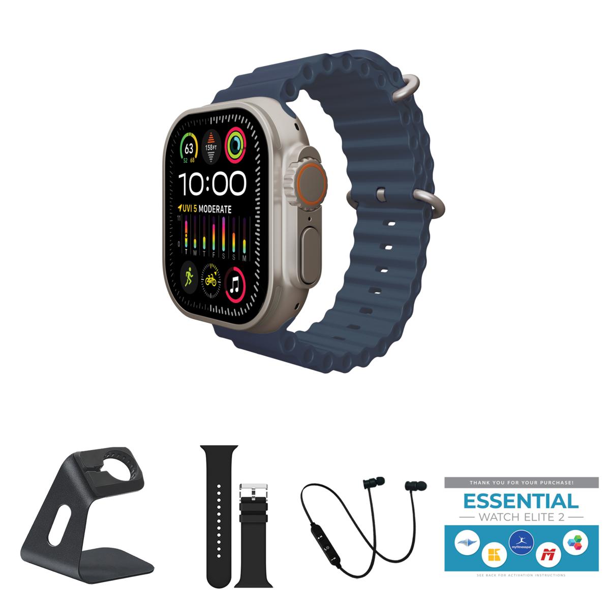 Apple Watch Ultra 2 49mm GPS + Cellular Ocean Band Bundle - 22472135 | HSN