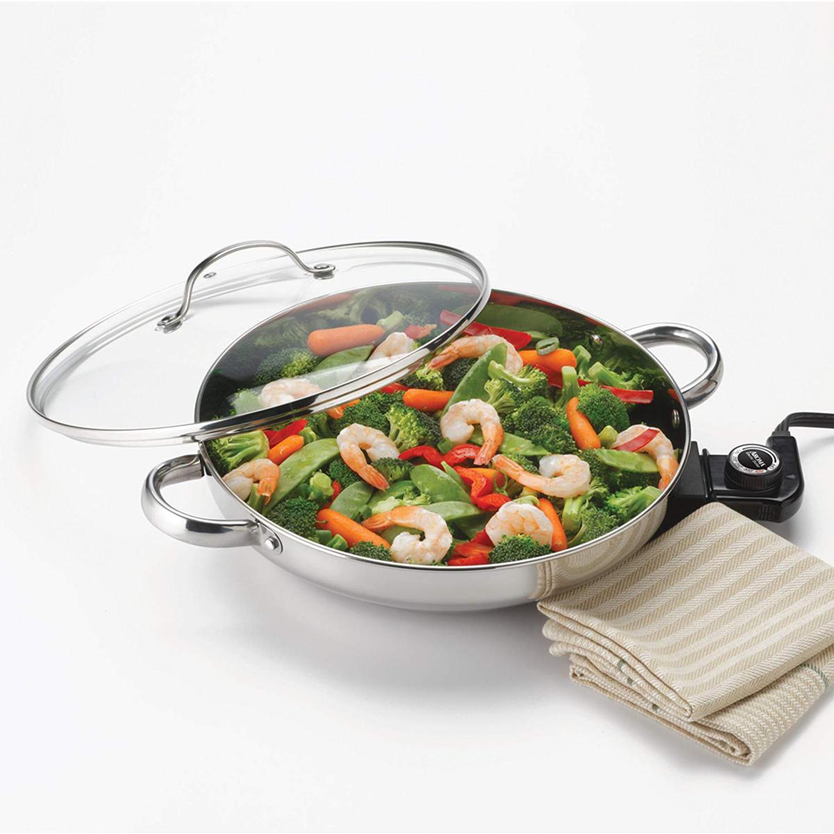 aroma electric skillet