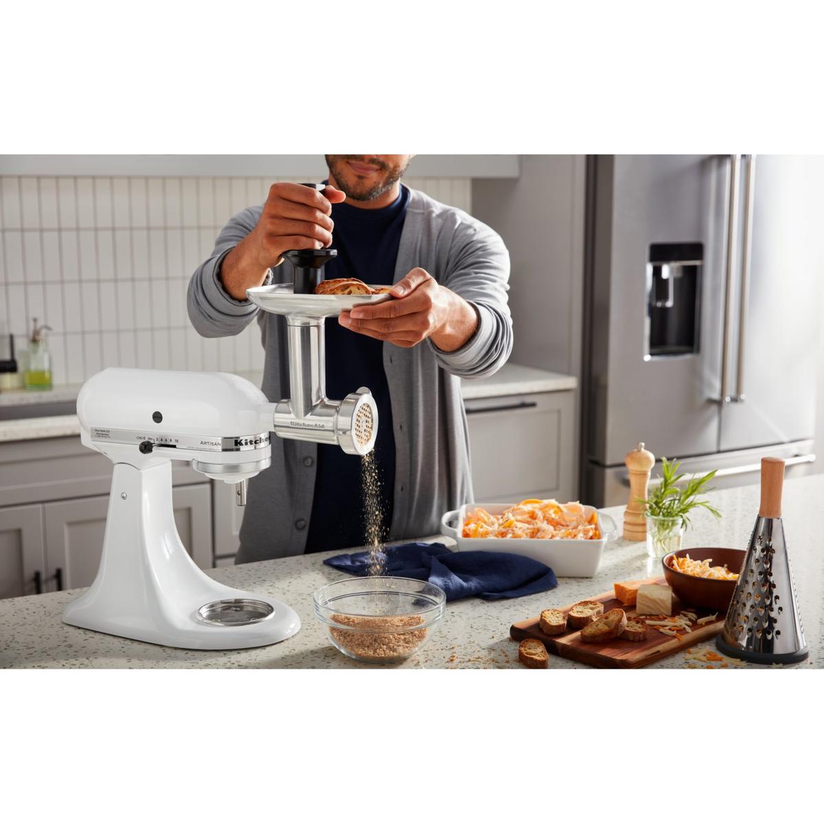 Artisan Series 325-Watt Tilt-Back Head Stand Mixer in White | HSN