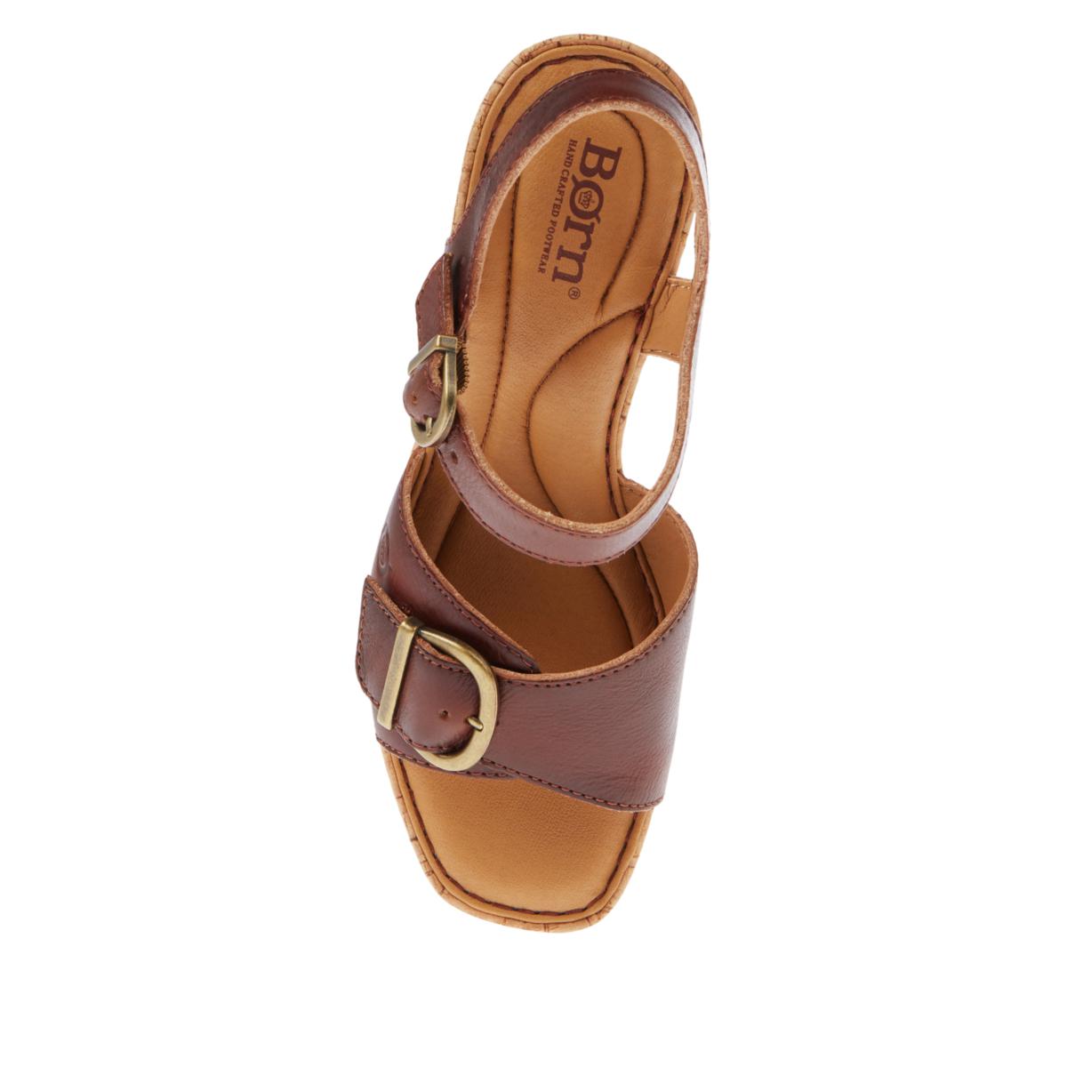 Born awuna discount platform slide sandal