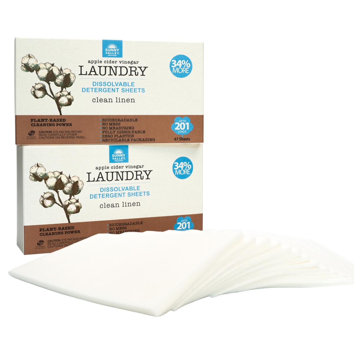 "As Is" Sunny Valley Orchard 402-Load Dissolvable Laundry Sheets