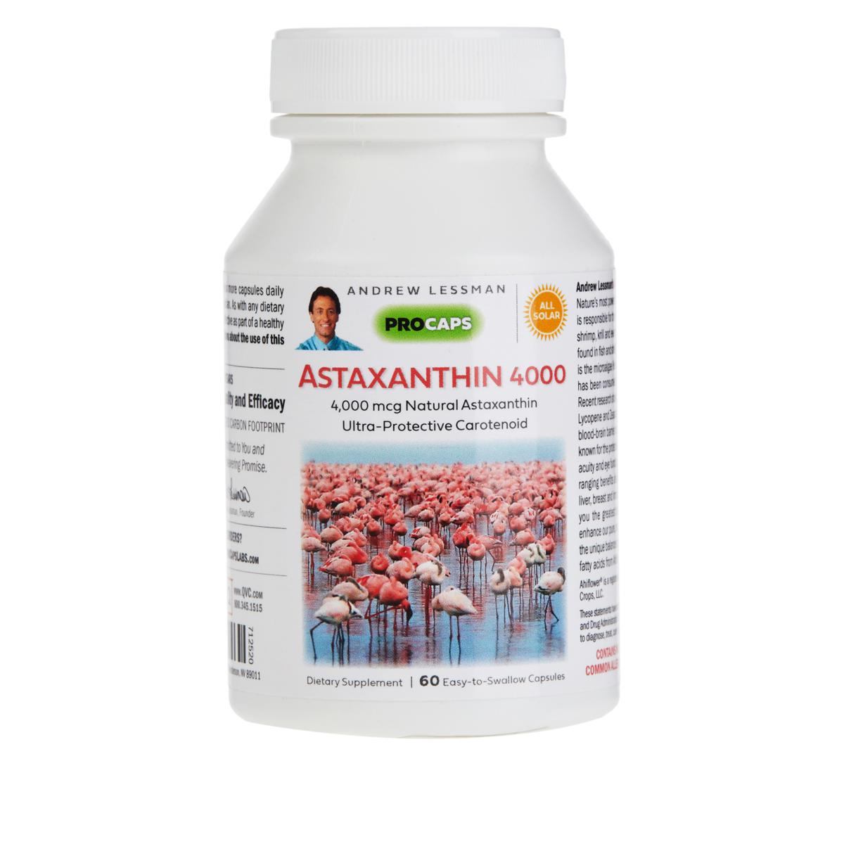 Astaxanthin 4000 - 60 Capsules