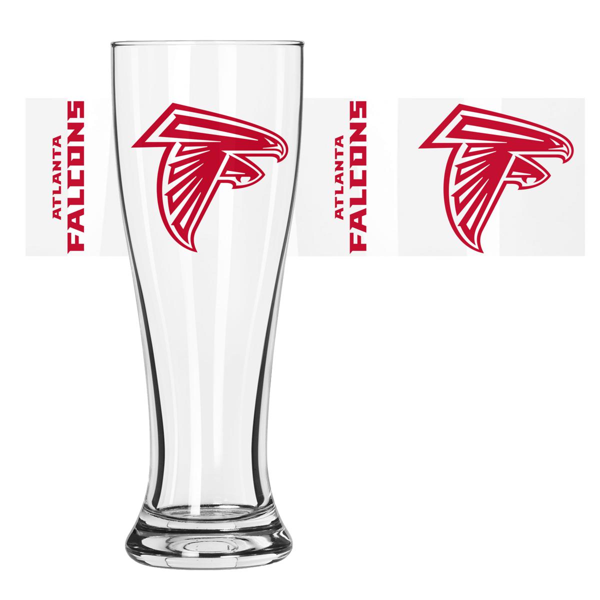 Officially Licensed NFL 16oz. Team Wordmark Game Day Glass