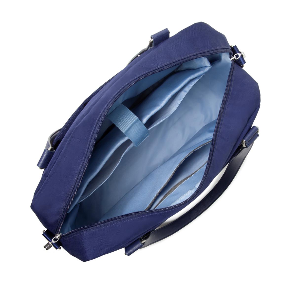 Baggallini Tribeca Zaino Da Viaggio Espandibile Per Laptop – Nylon Impermeabile, 0,6 Kg, RFID, Tasca Per Bottiglia, Conforme Bagaglio A Mano