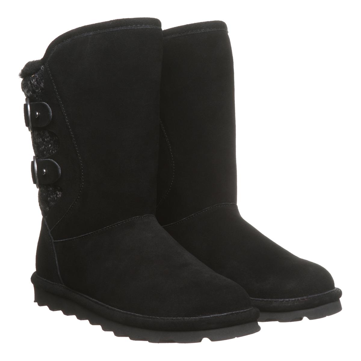 BEARPAW Jenni Suede Boot with Rain and Stain Repellent 23319626 HSN