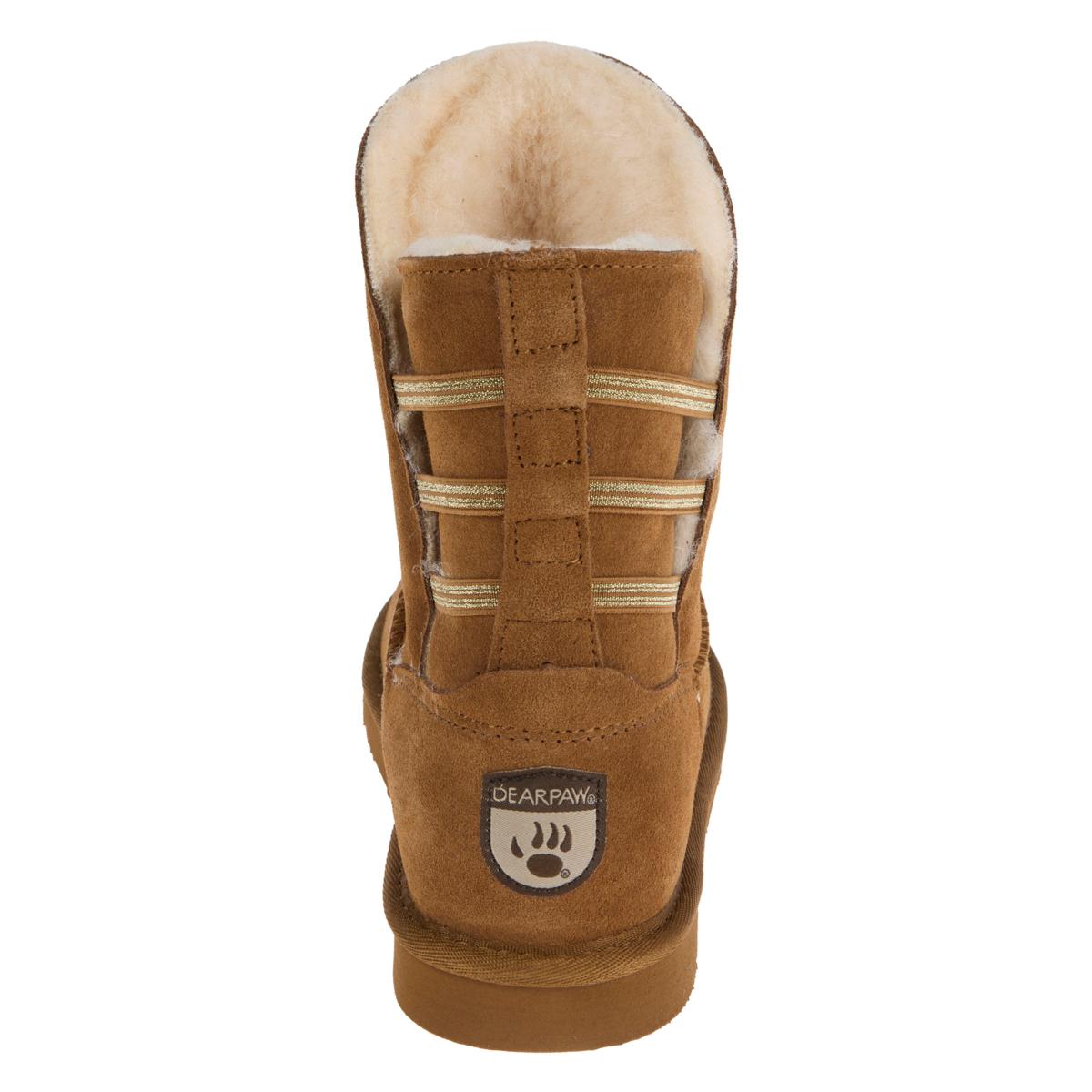 BEARPAW Terri Suede Boot w Rain Stain Repellent