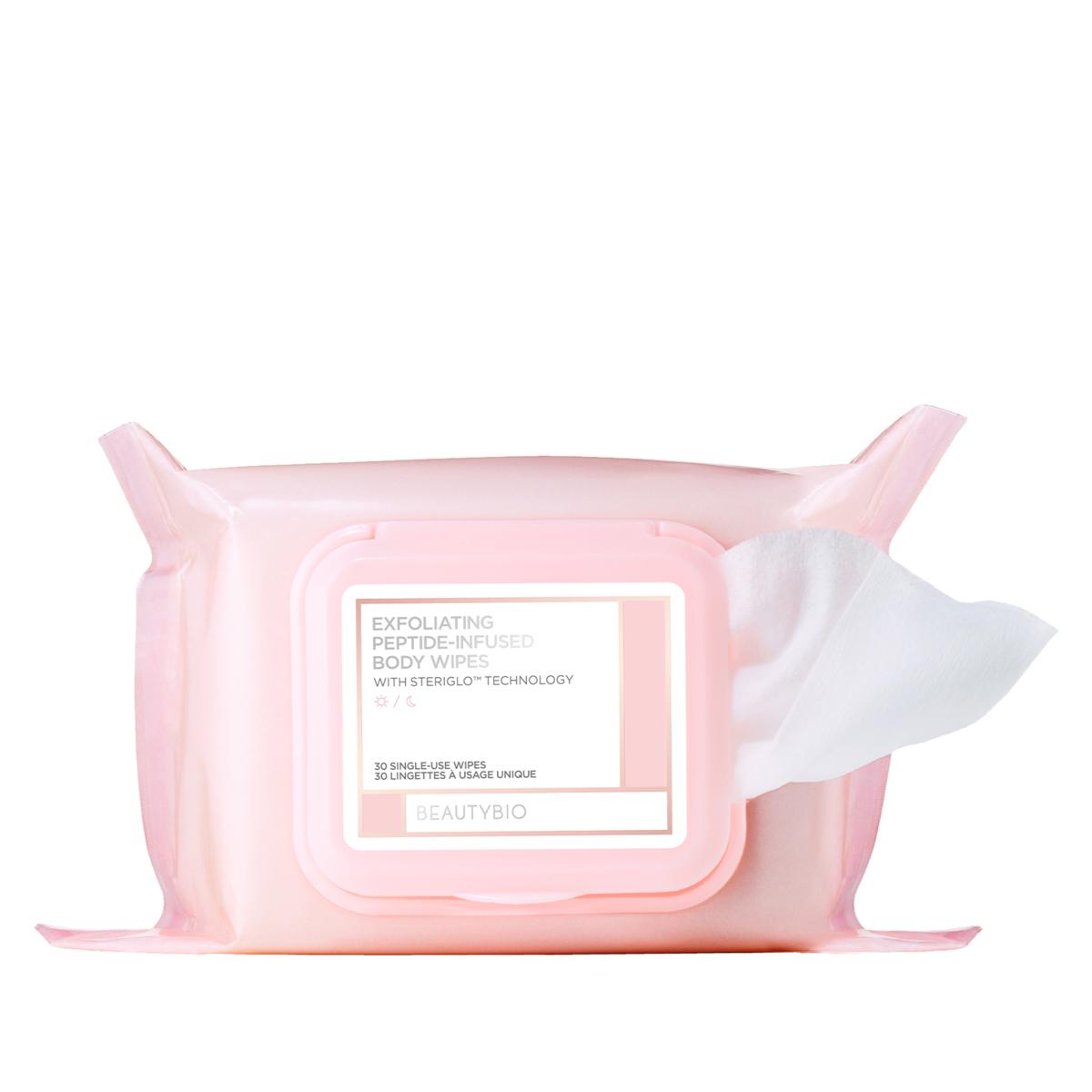 Prep-N-Glow® Exfoliating Face Wipes, Cleansing Cloths