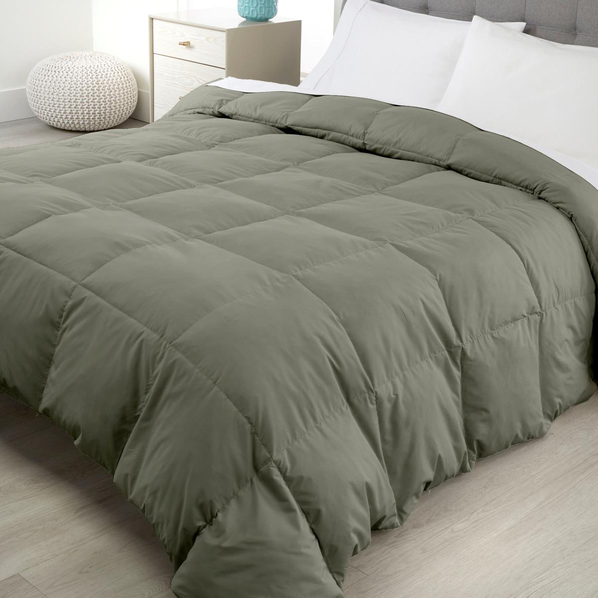 Beautyrest feather best sale and down duvet