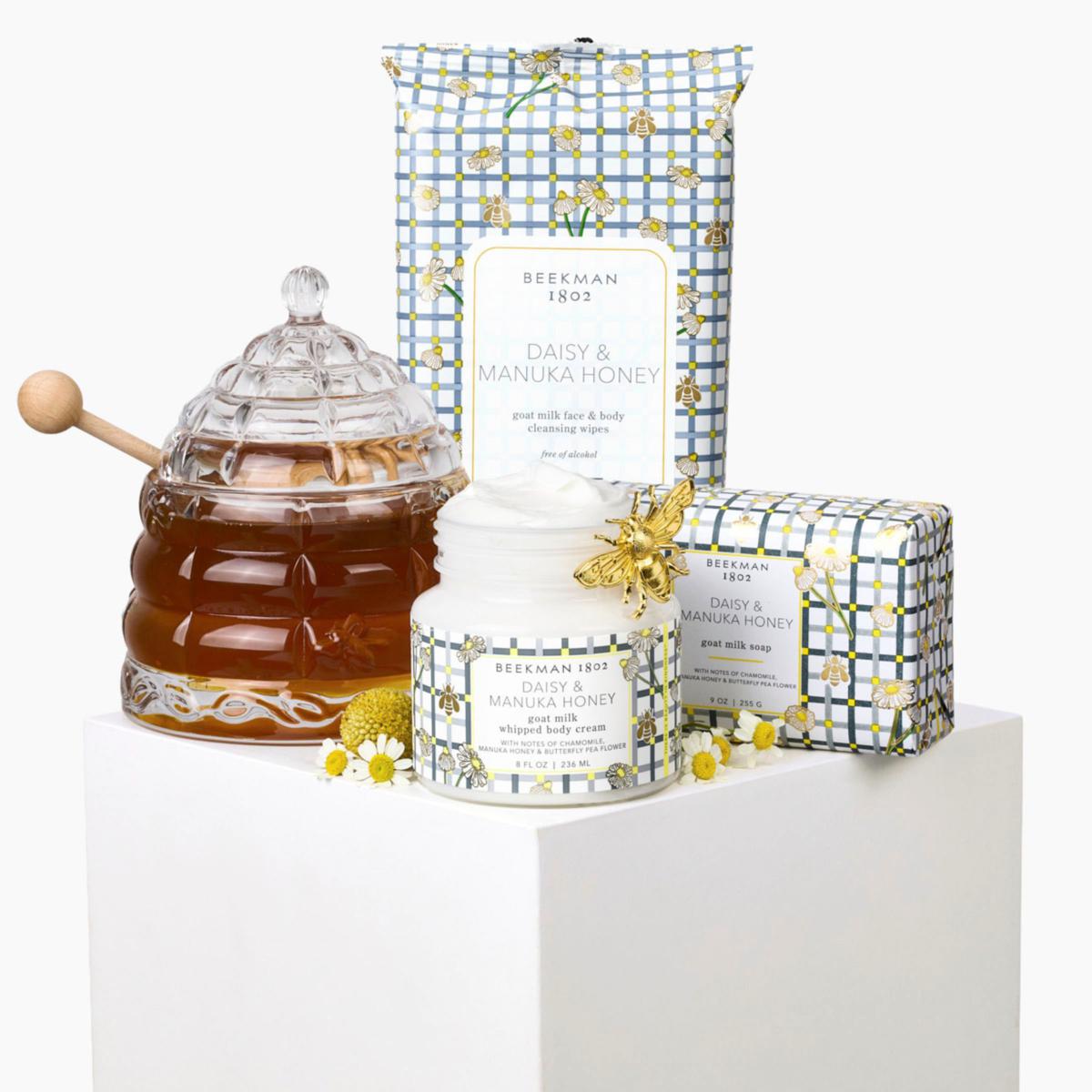 Beekman 1802 Daisy & Manuka Honey 3-piece Bath & Body Set | HSN