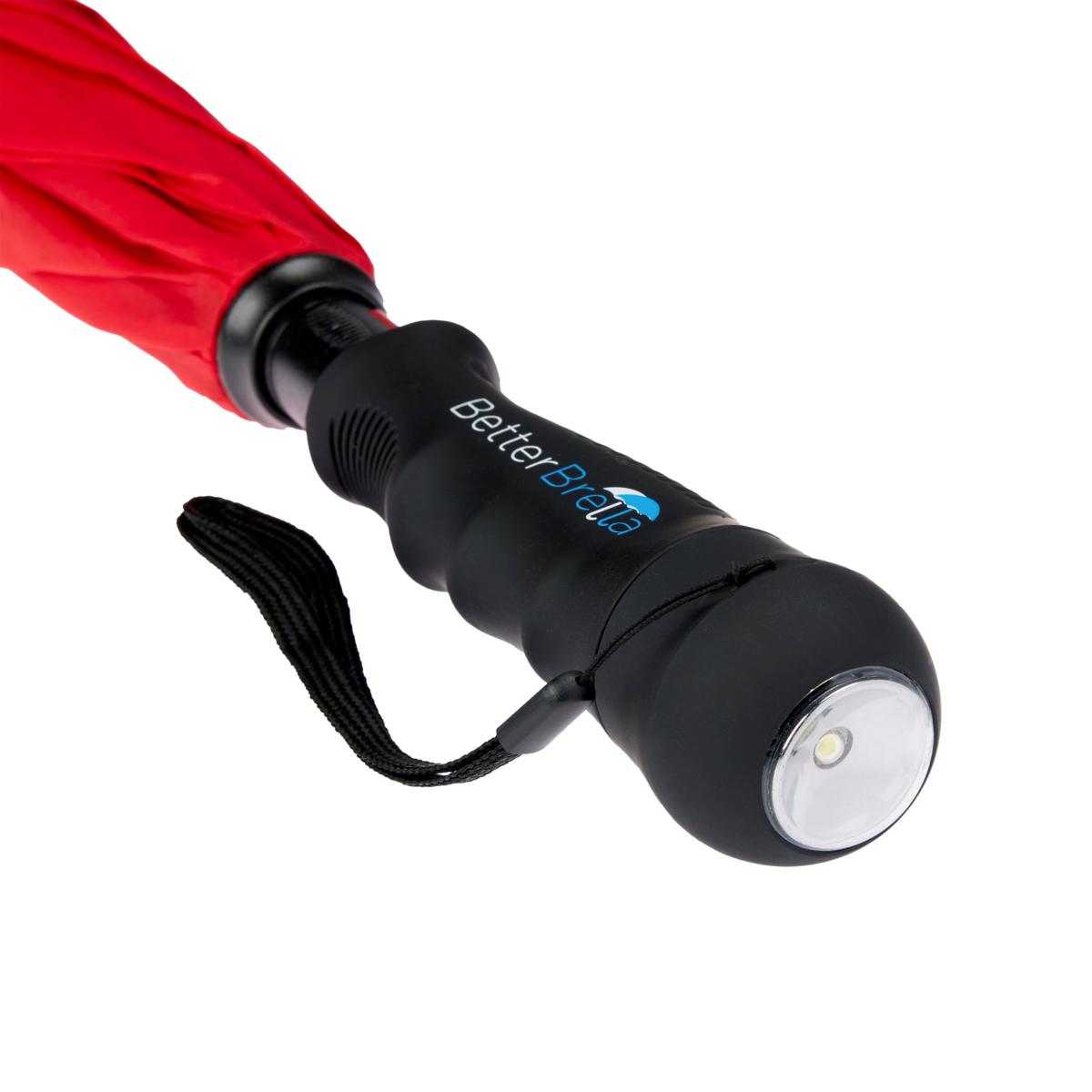 Better brella compact cheap umbrella with flashlight