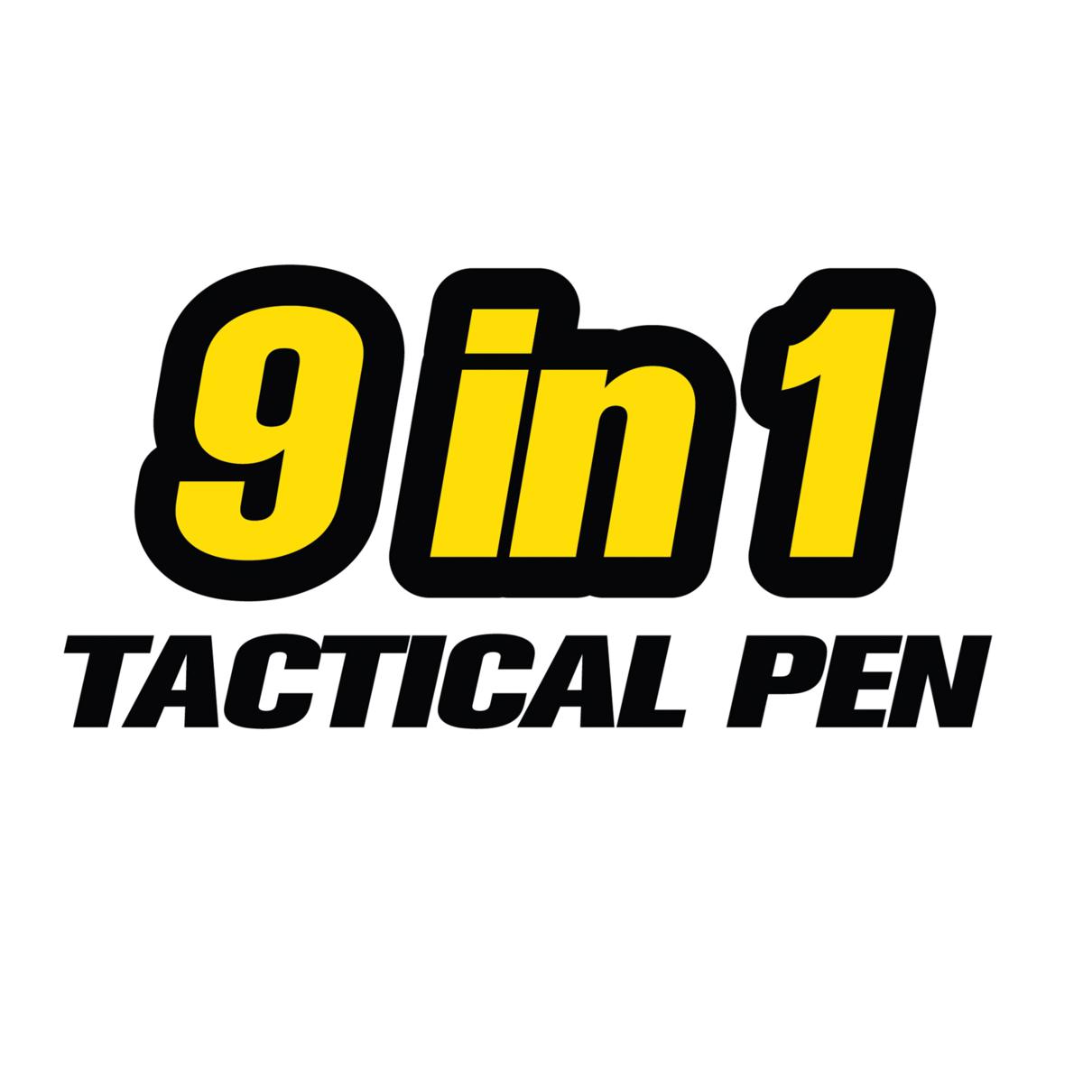 Bell+Howell Tac Pen Tactical Pen & Flashlight, 9 in 1