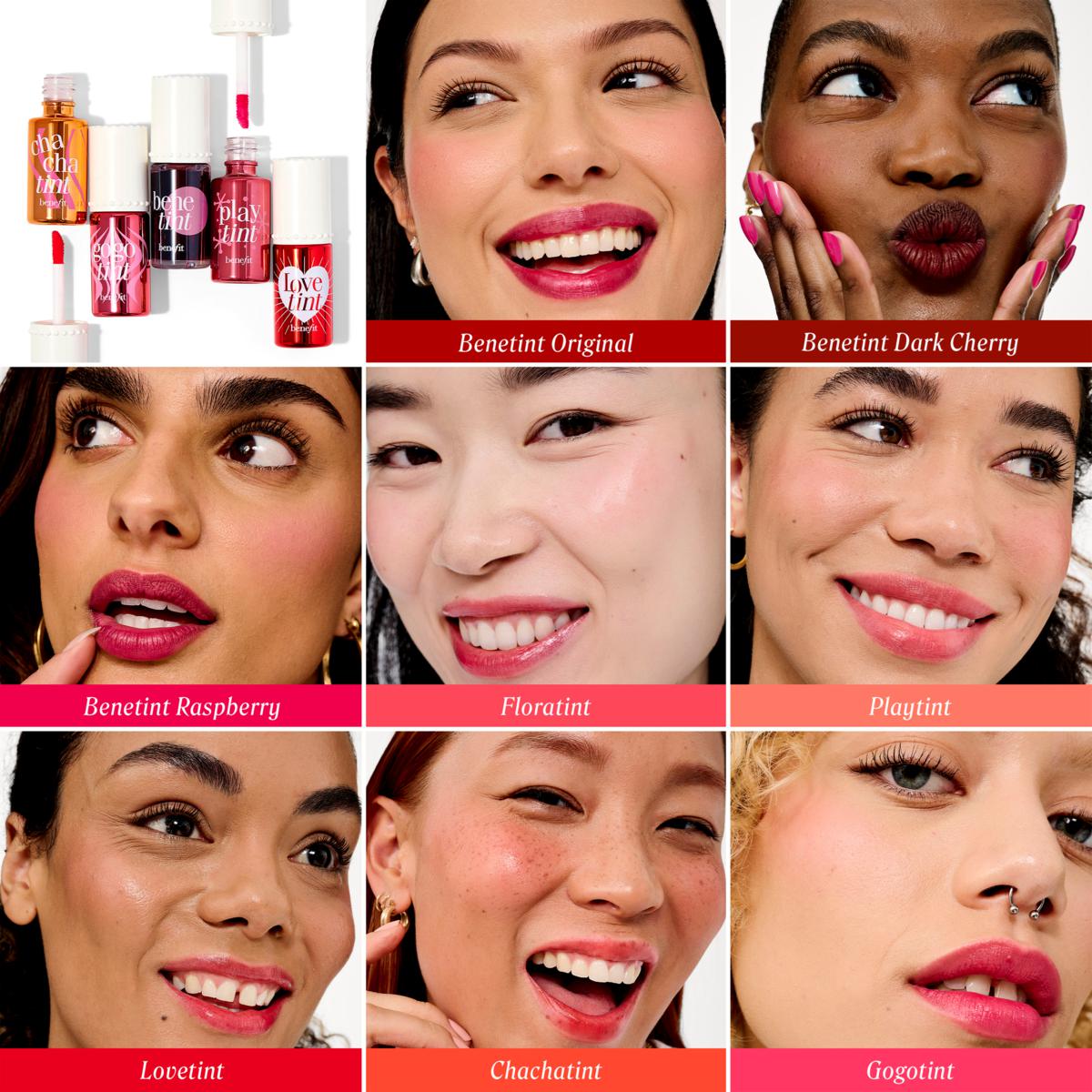 Benefit Cosmetics Benetint Liquid Lip + Cheek Blush Stain Dark