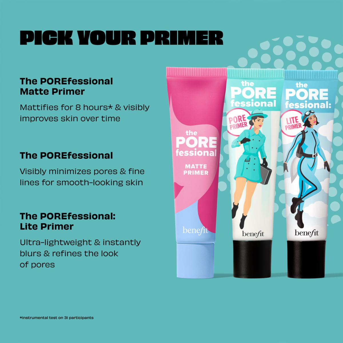 benefit the POREfessional Pore Primer 3本 The POREfessional Matte Pore Minimizing Primer - Benefit
