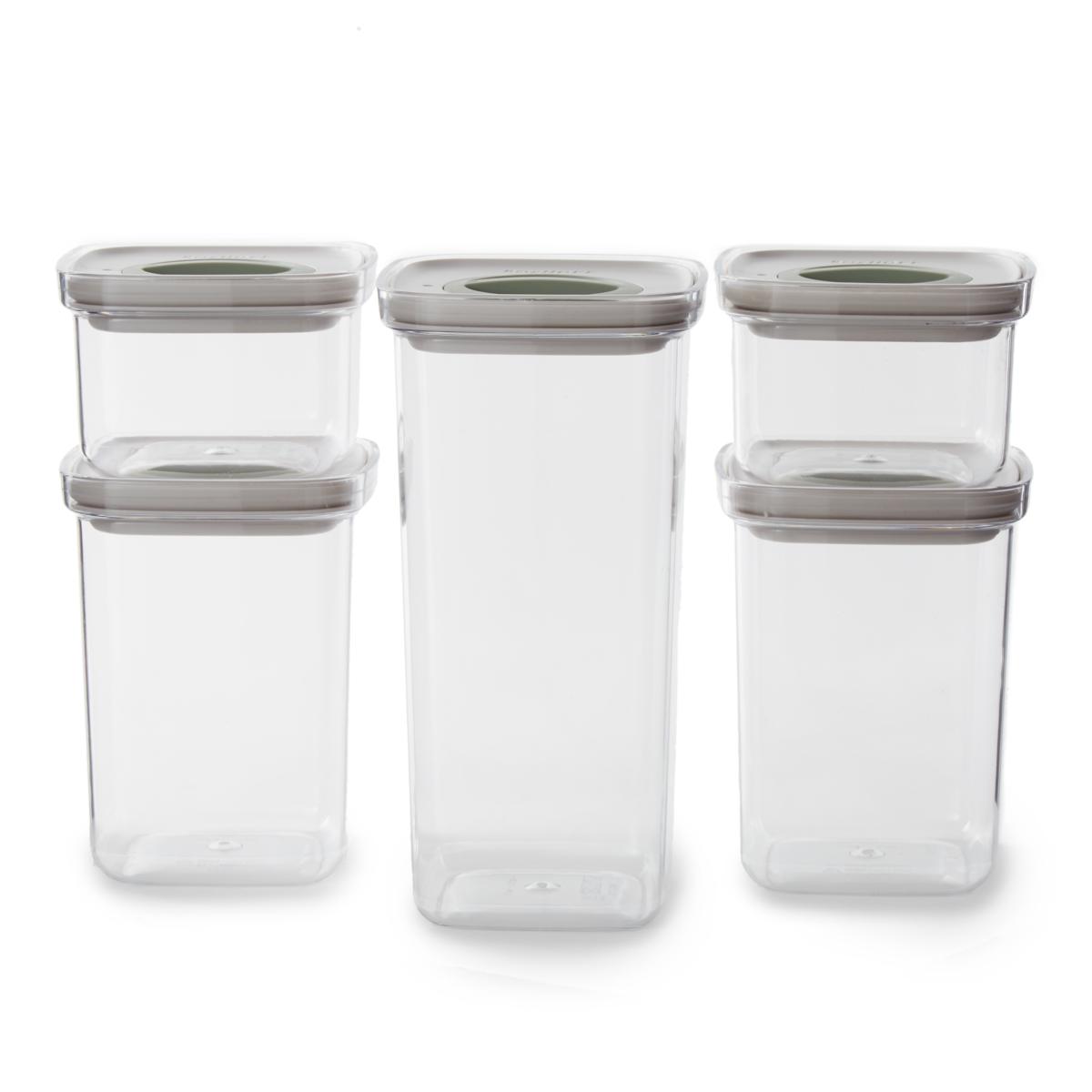 BergHOFF Leo Balance 5pc Smart Seal Food Container Set | HSN