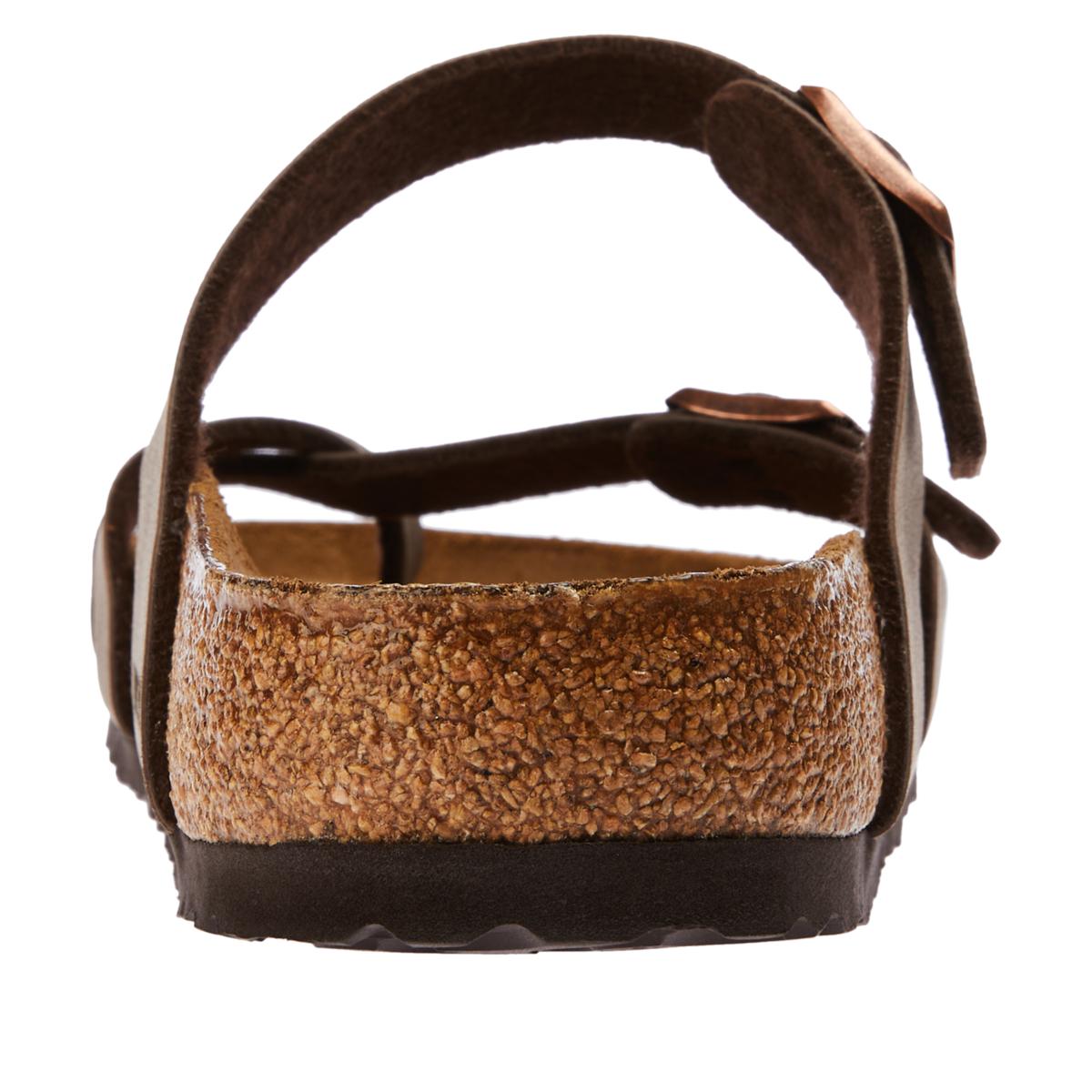 *NOT AVAILABLE* - Birkenstock Brown Toe Loop Sandals Birkenstock Unisex Arizona Two-strap Buckle Slide Footbed  main image 2