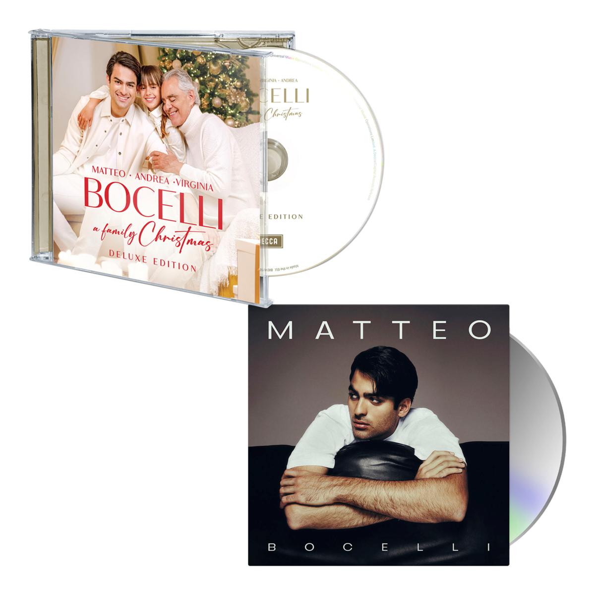 Bocelli Family Christmas Deluxe Edition and Matteo Bocelli CD Bundle ...