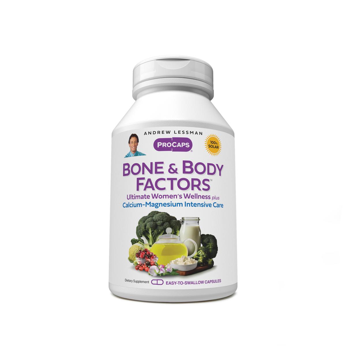 Bone & Body Factors - 180 Servings (720 Capsules)
