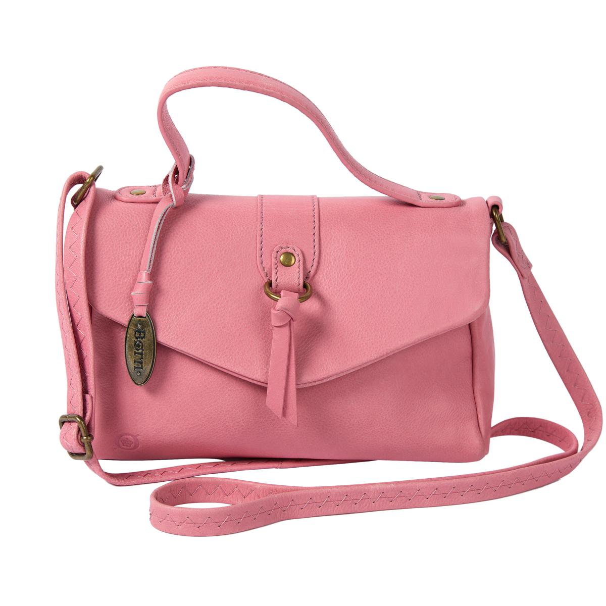 Born Brentgate Vintage Top Handle Leather Crossbody Handbag