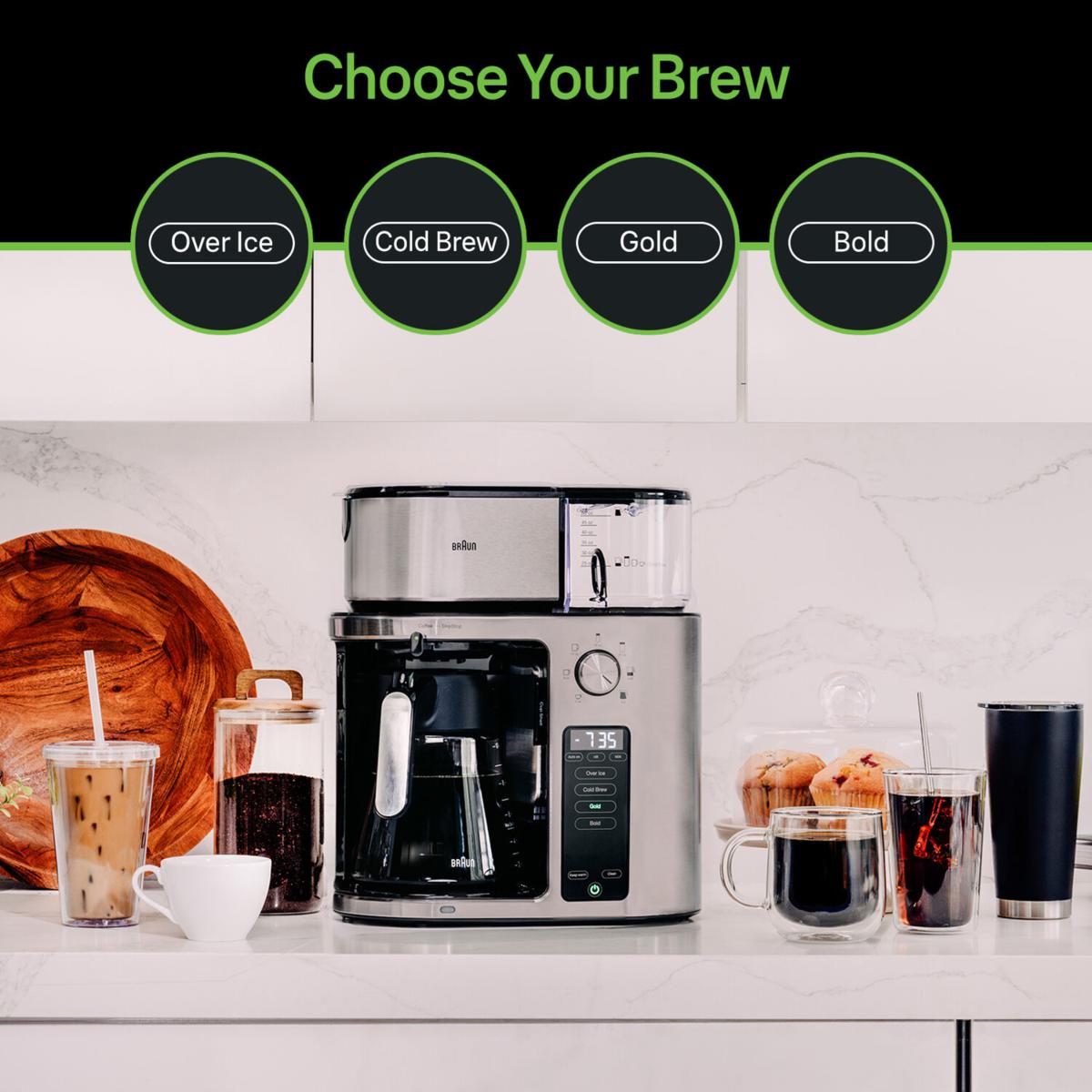 Braun MultiServe Drip Coffee | HSN
