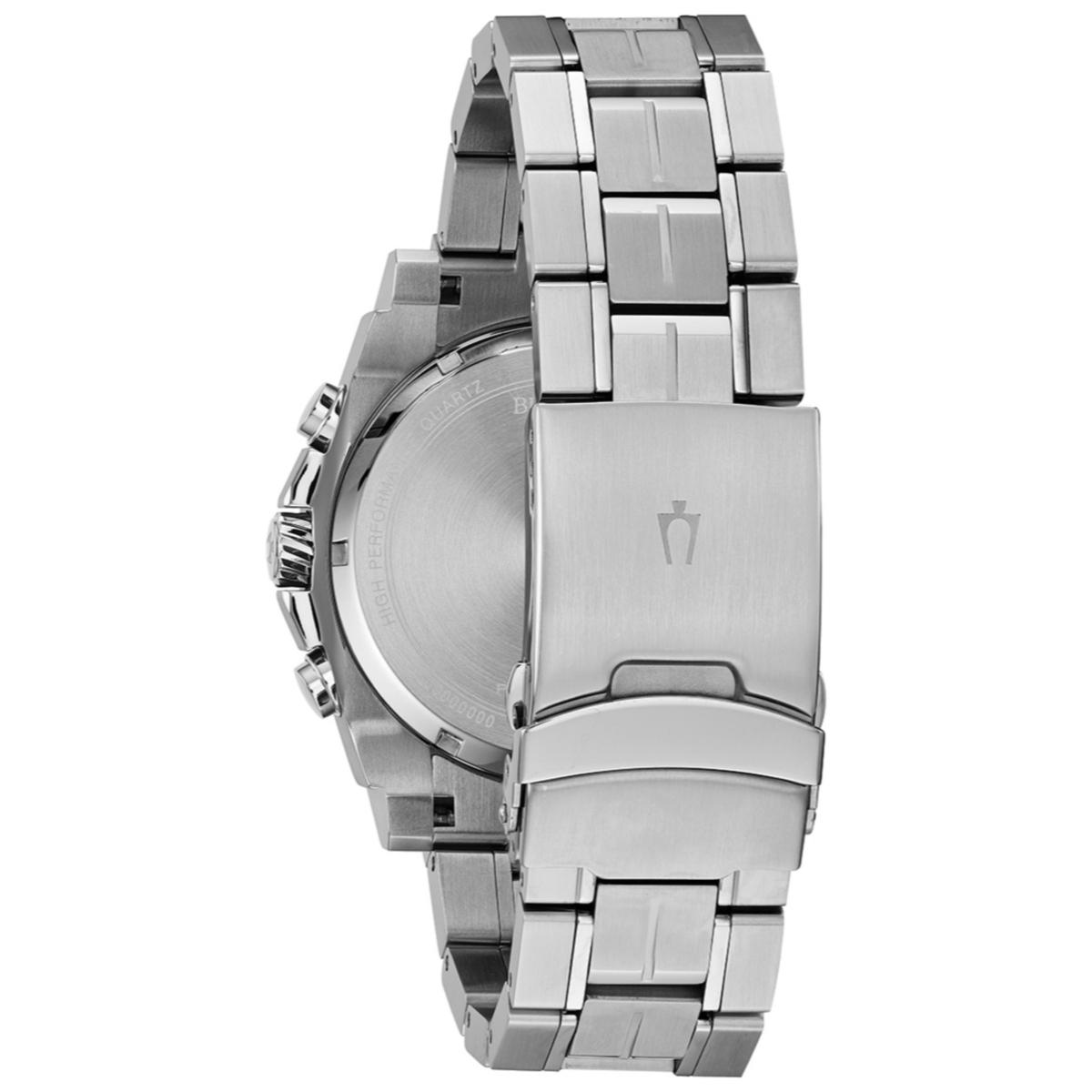 Bulova precisionist men's 2025 stainless steel bracelet watch