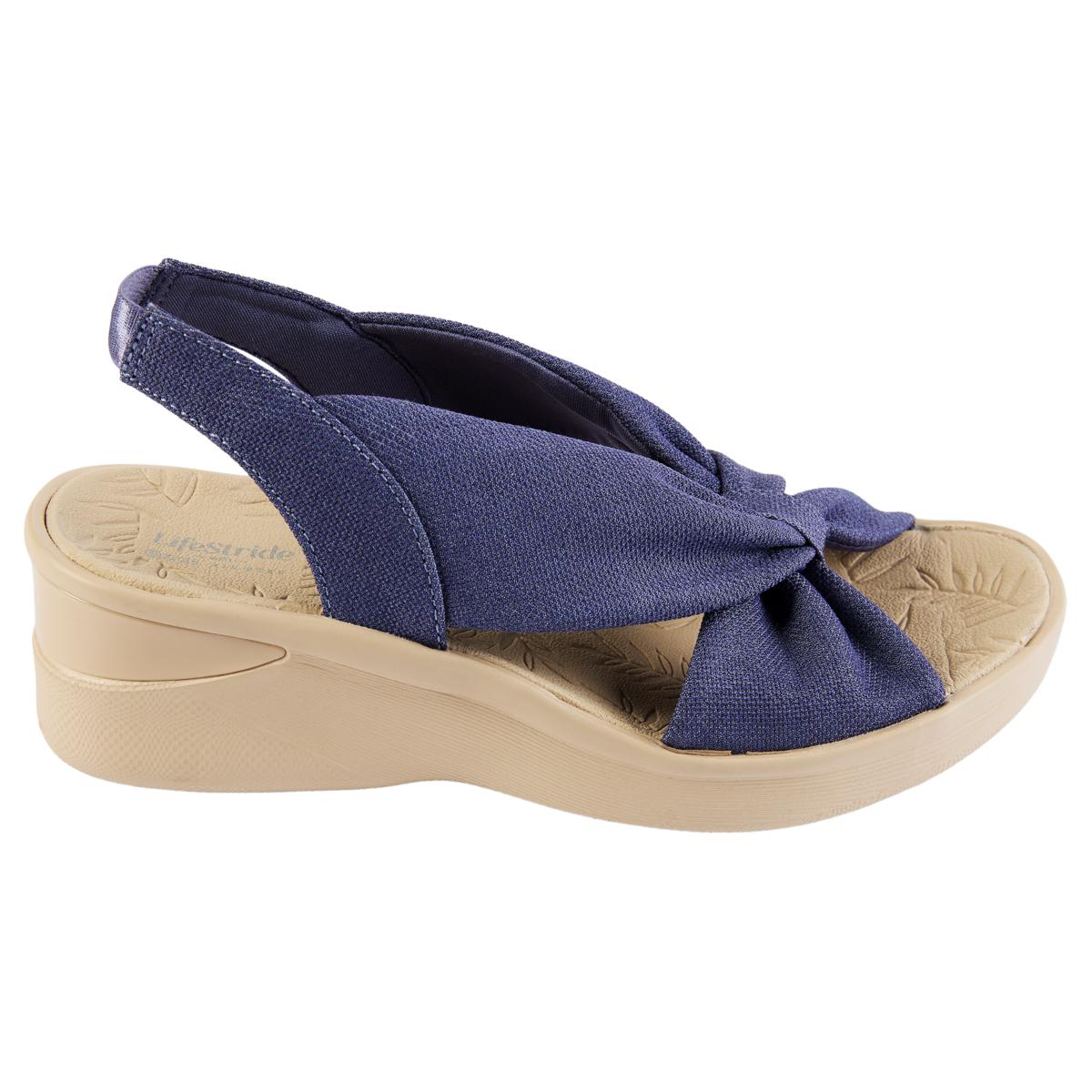BZees Serenade Machine Washable Wedge Sandal | HSN