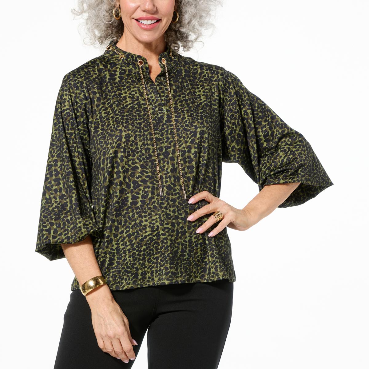 C Wonder by Christian Siriano Chain Detail Blouse - 22871103