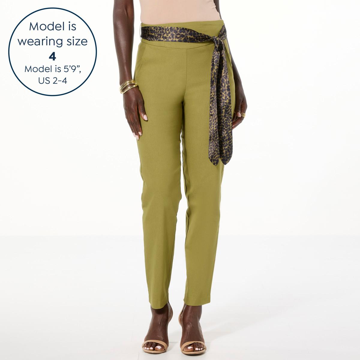 C Wonder by Christian Siriano Performance Stretch Knit Scarf Belt