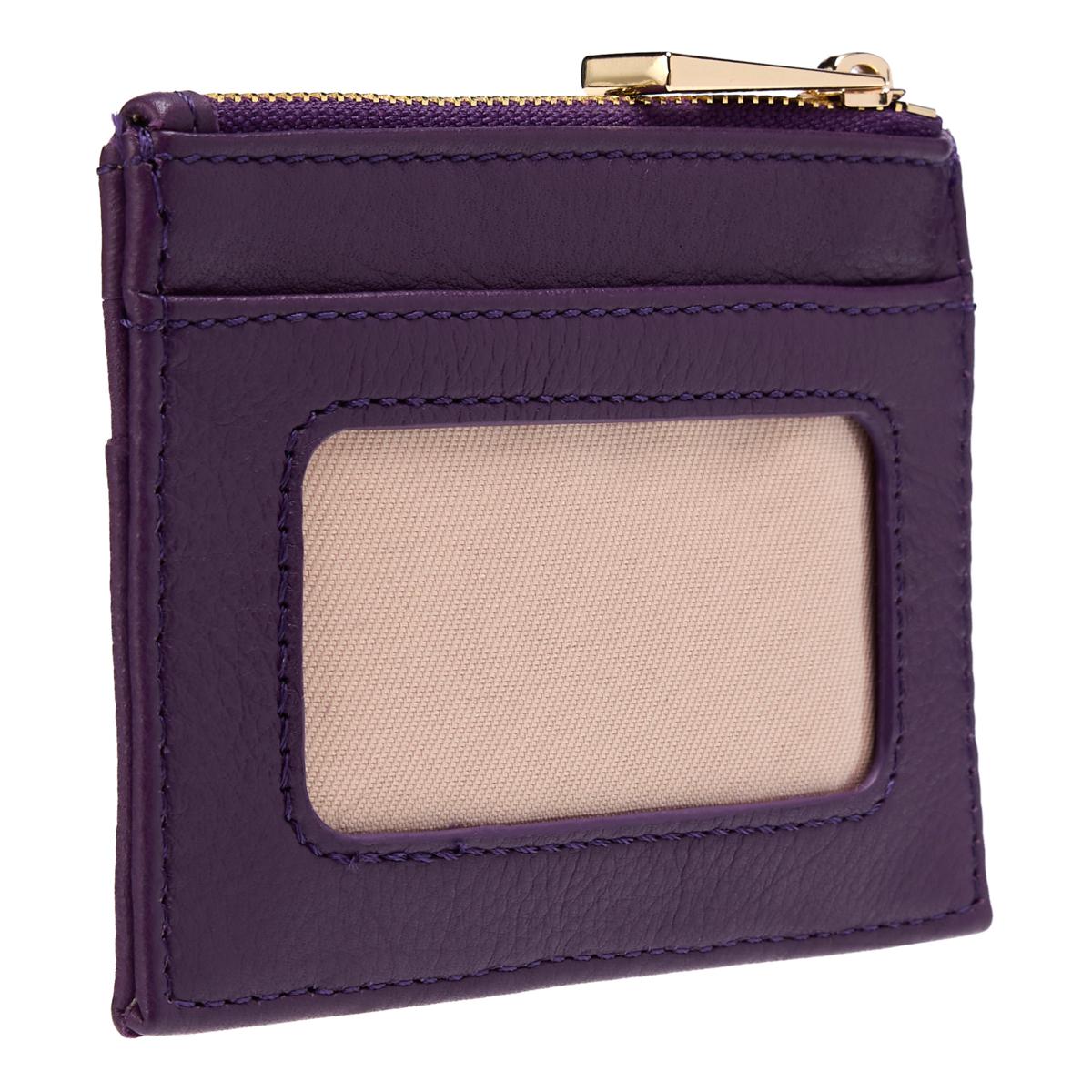 [JILLSTUART]★PINO 2-TIER CARD WALLET Jill Stuart Light Pink Coin Purse Leather Wallet Card Holder
