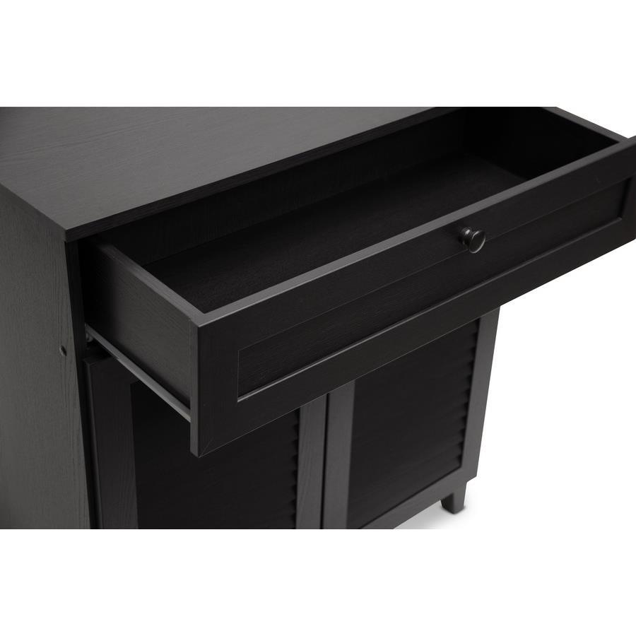 Calvin Shoe Storage Cabinet with Drawer 9903897 HSN