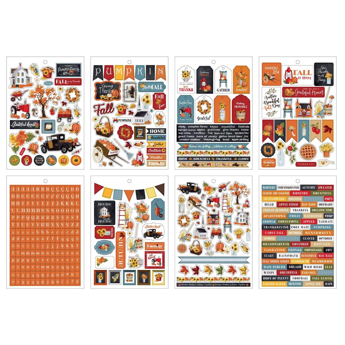 Carta Bella Sticker Book-Fall Fun - 21771146