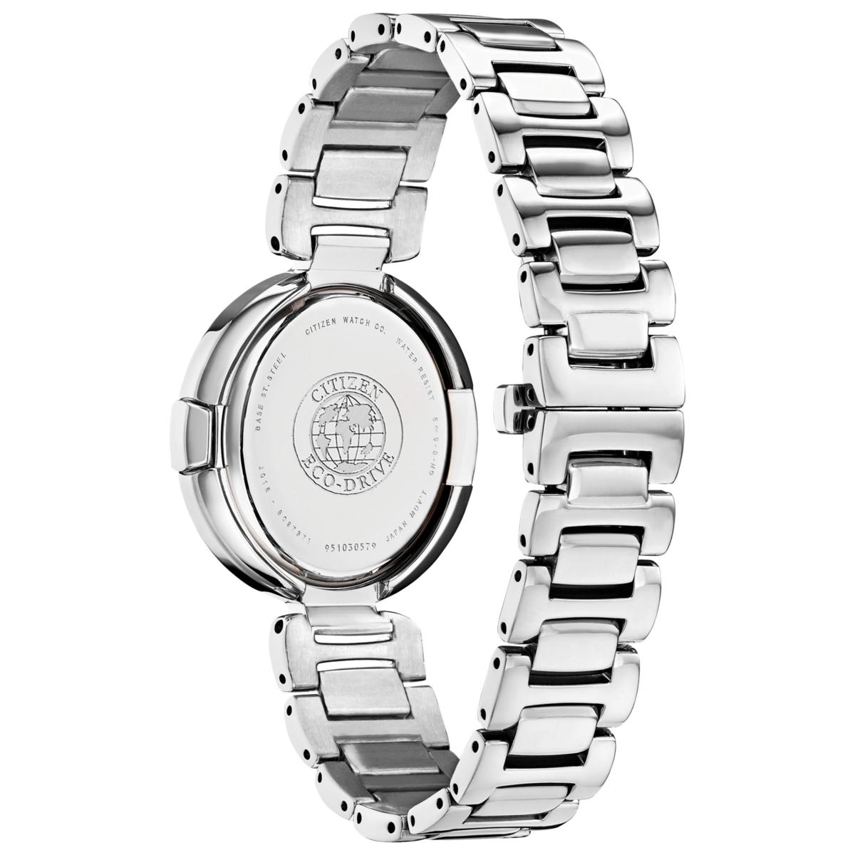 Citizen Capella Eco-Drive Women\'s Diamond Accent Watch 34MM Citizen Eco-Drive Capella Quartz, Stainless Steel, Diamond  main image 2