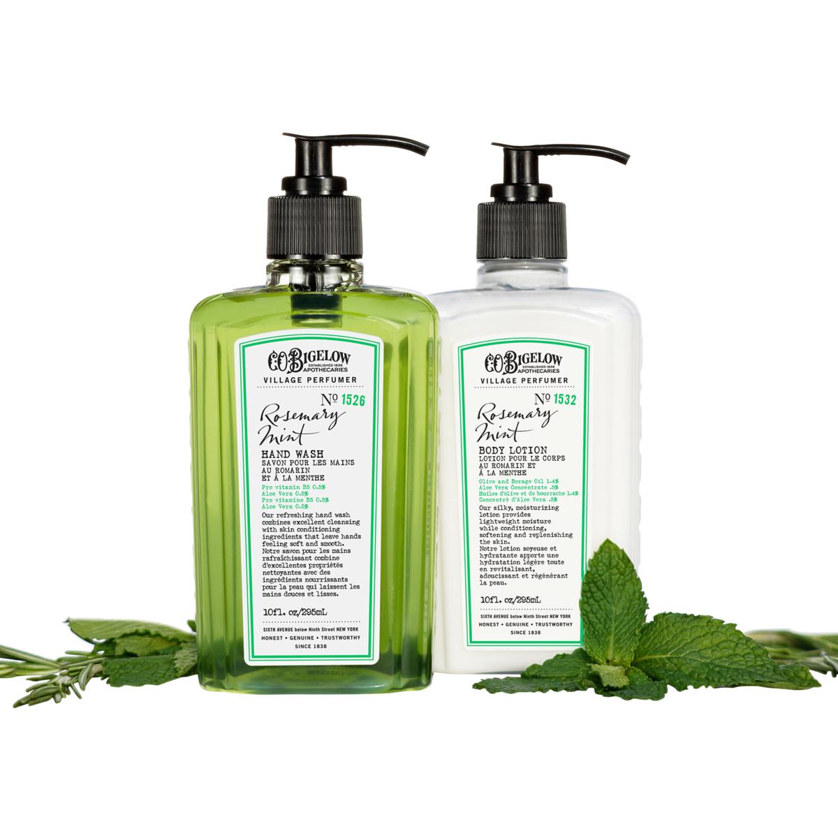 C.O. Bigelow 2-piece Rosemary Mint Hand Care Apothecary Box