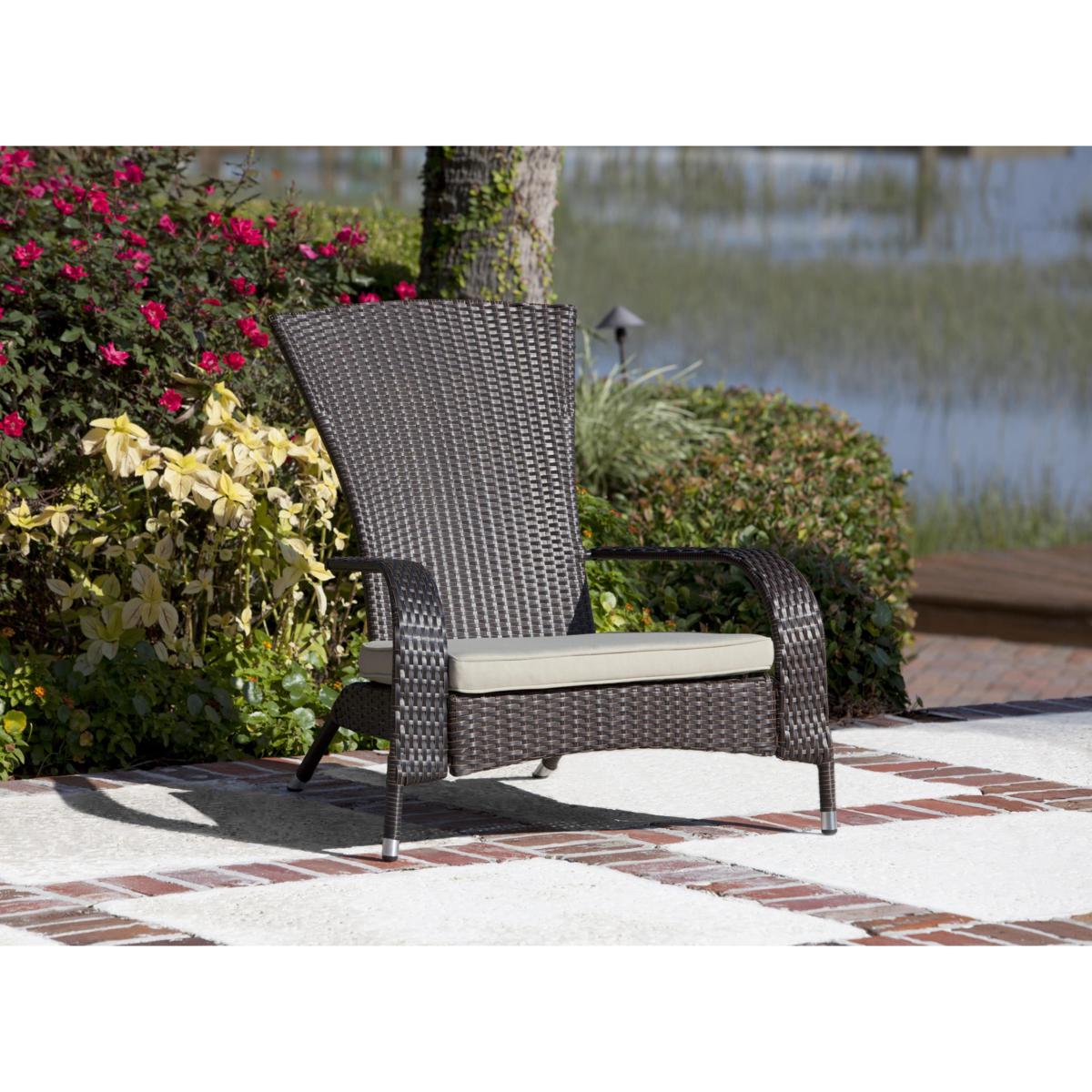 Patio sense coconino discount wicker adirondack chair