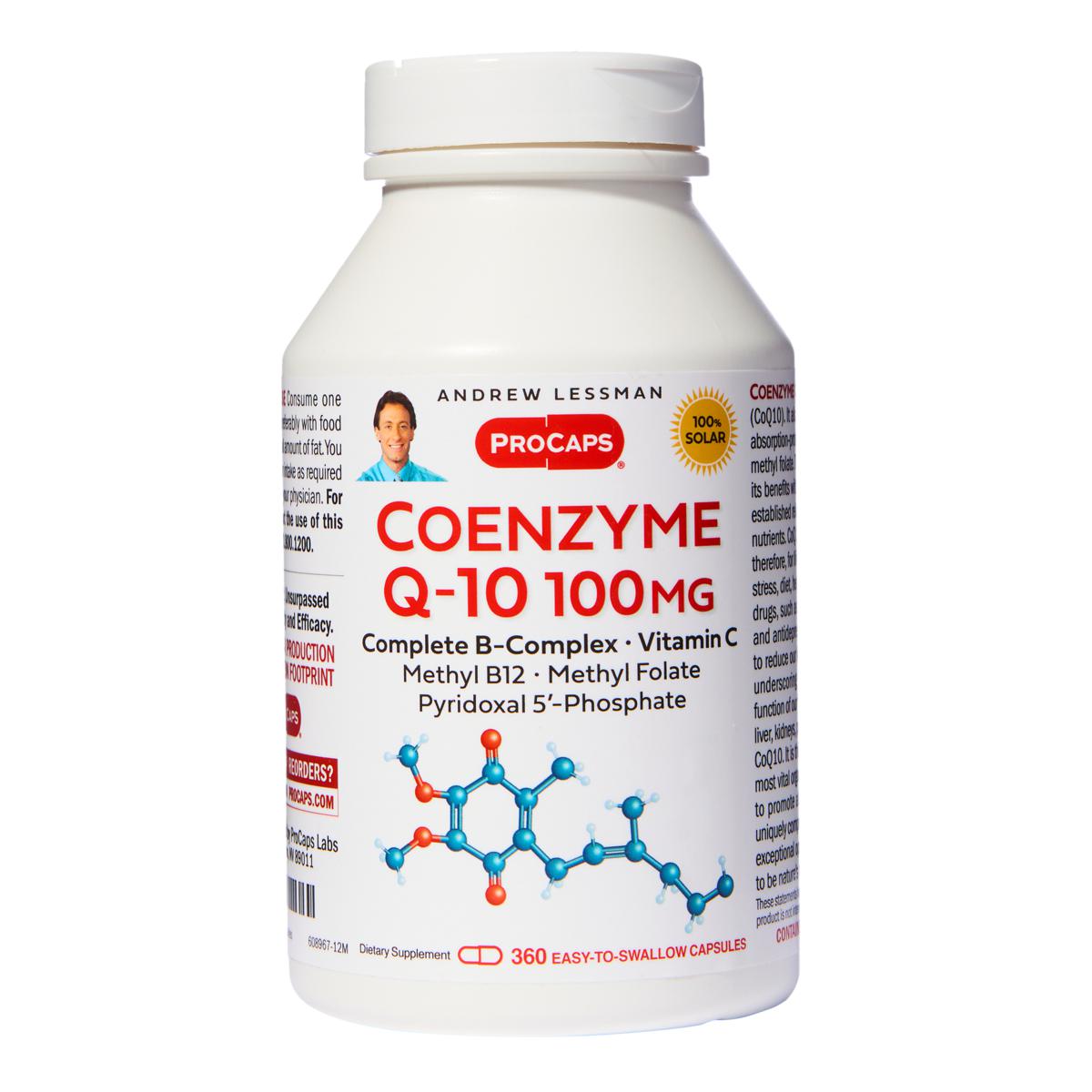 CoEnzyme Q-10 100 - 360 Capsules