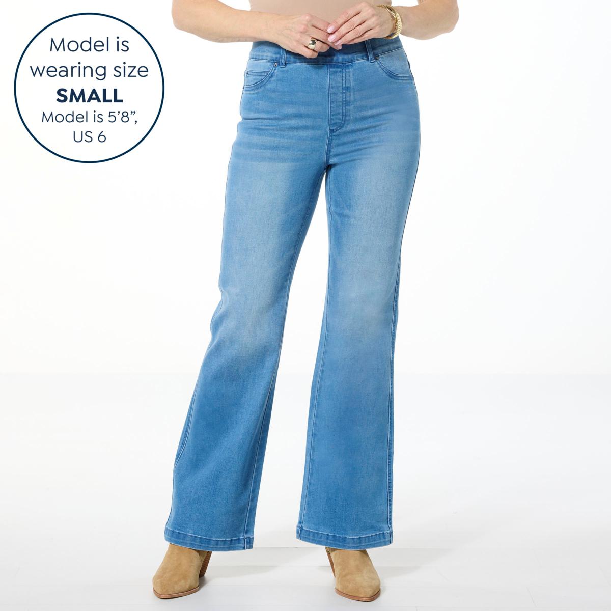 Colleen Lopez Bootylifter Bootcut Stretch Denim Pant | HSN