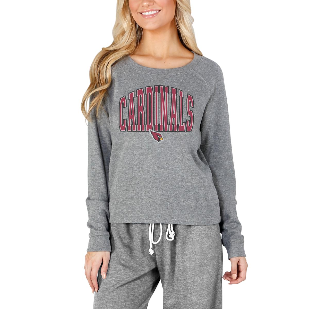 Concepts Sport Women's Arizona Cardinals Mainstream Grey Hoodie