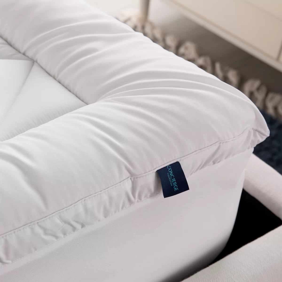 Concierge Collection Coolmax Diamond Mattress Topper - 23345024 | HSN