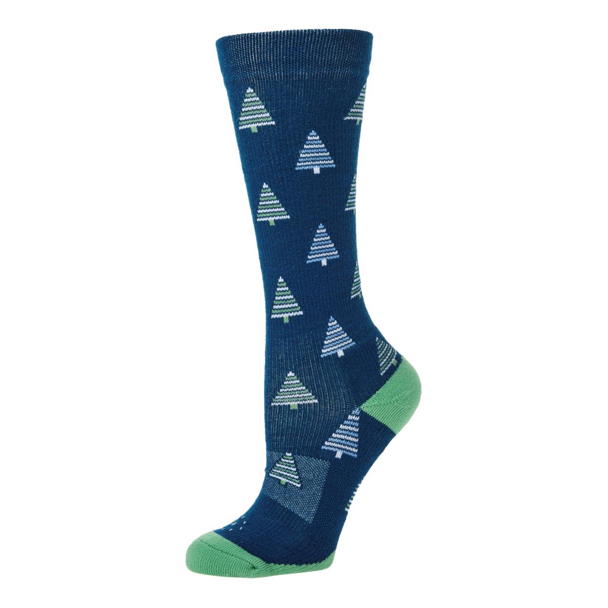 Copper Life 3pk Holiday OTC Socks - Multi