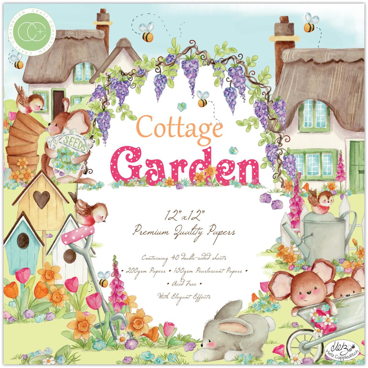 CRAFT CONSORTIUM 6x6 Paper Pad Premium Collection: Secret Garden