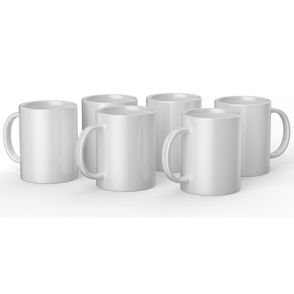 Cricut® 15 oz. White Ceramic Mug 6-piece Set - 20011187