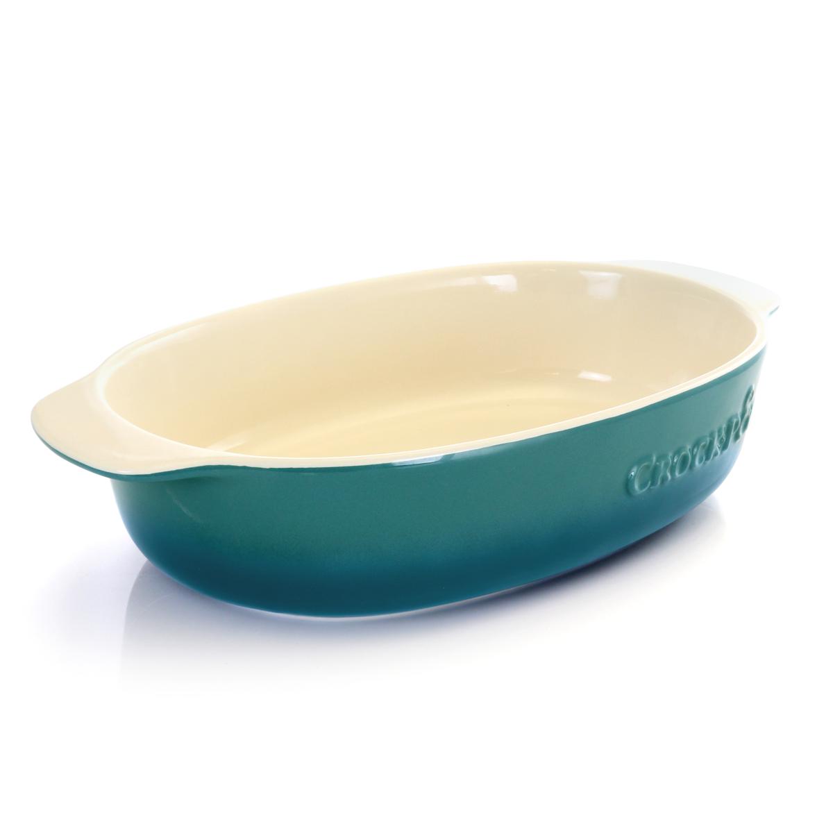 Crock Pot Artisan 2.5 Quart Oval Stoneware Casserole Dish Gradient