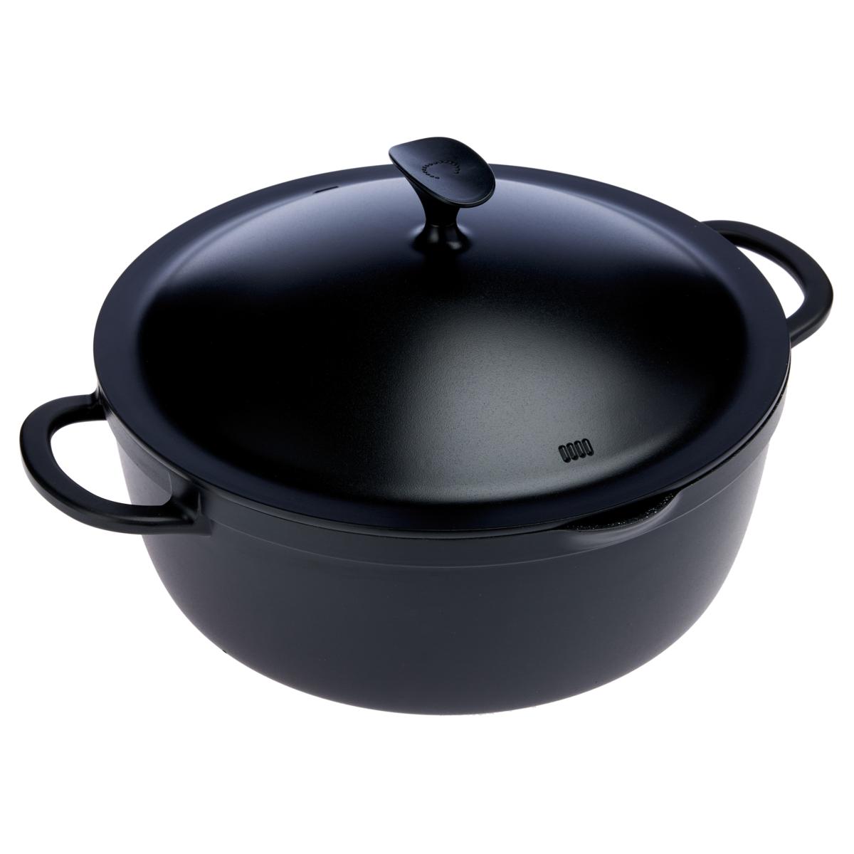 Curtis Stone Dura-Pan Nonstick Cast Aluminum All Day Pan Refurbished Black