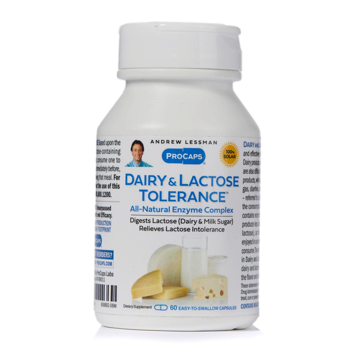 Dairy & Lactose Tolerance - 60 Capsules