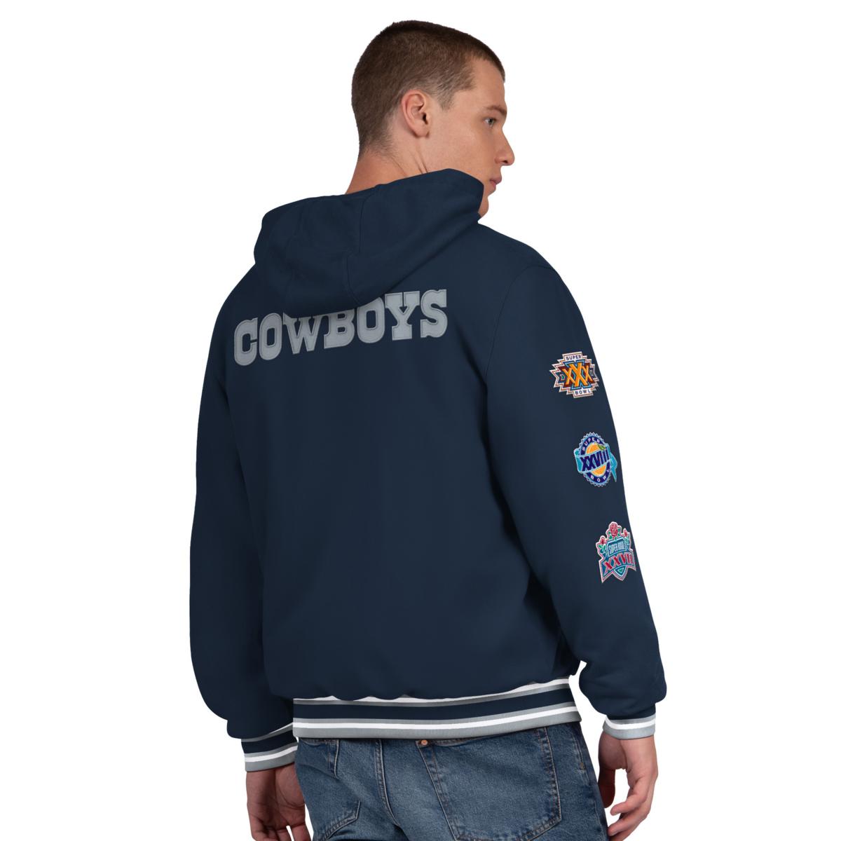 90s〜 nfl nylon × fleece reversible jkt Vintage NFL 90s Pro Player Dallas Cowboys Puffer Jacket Y2K