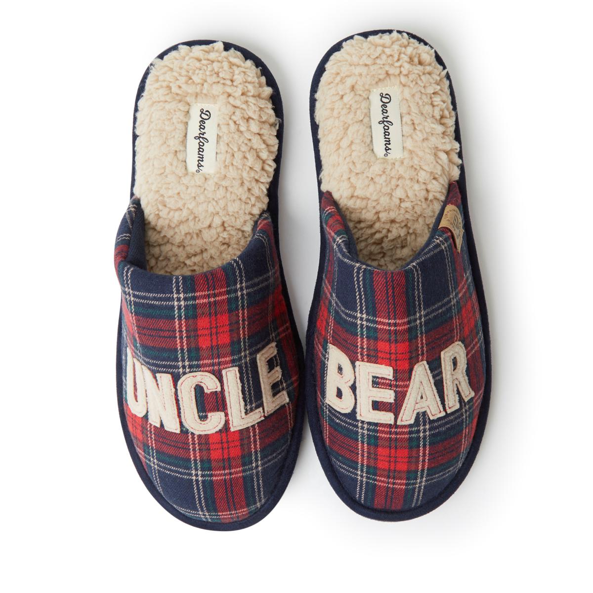 mens dearfoam scuff slippers