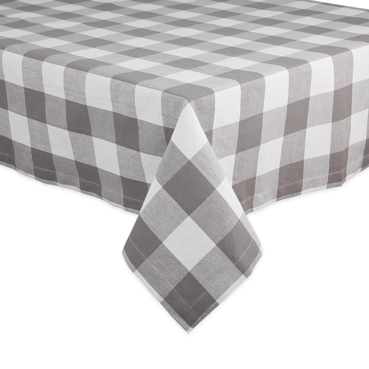 Design Imports Buffalo Check Tablecloth 60" x 84" 9415532 HSN